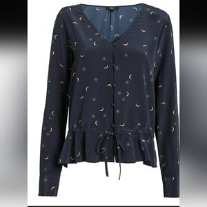 Rails Blouse Midnight Blue